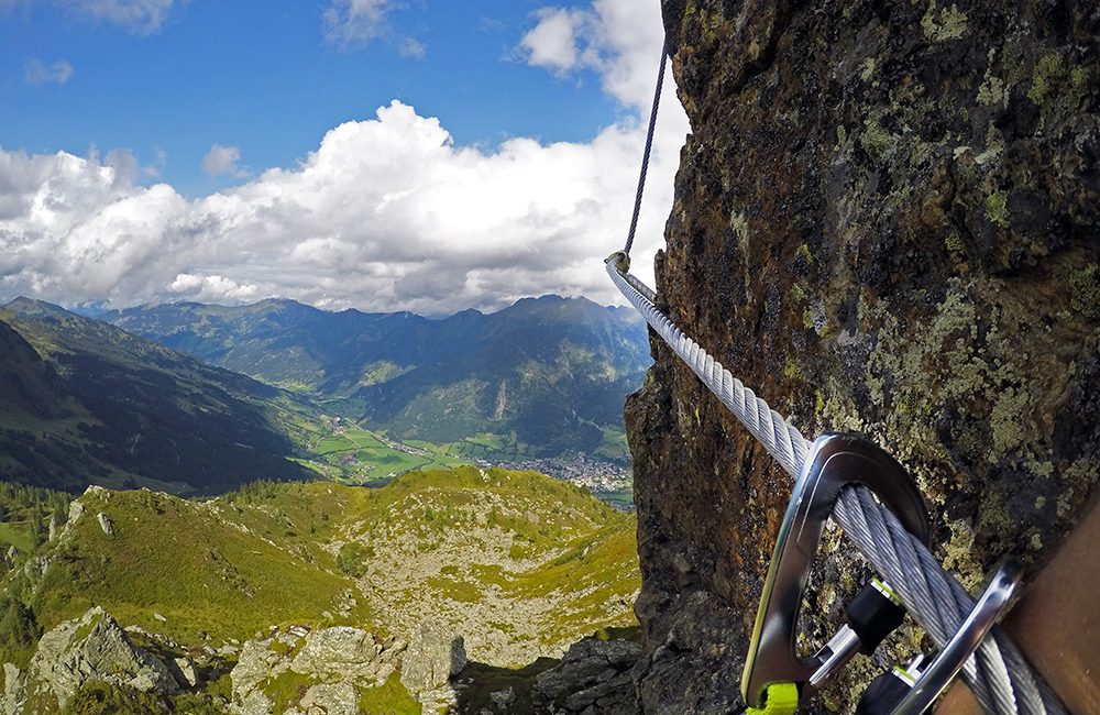 Klettersteig im Gasteinertal