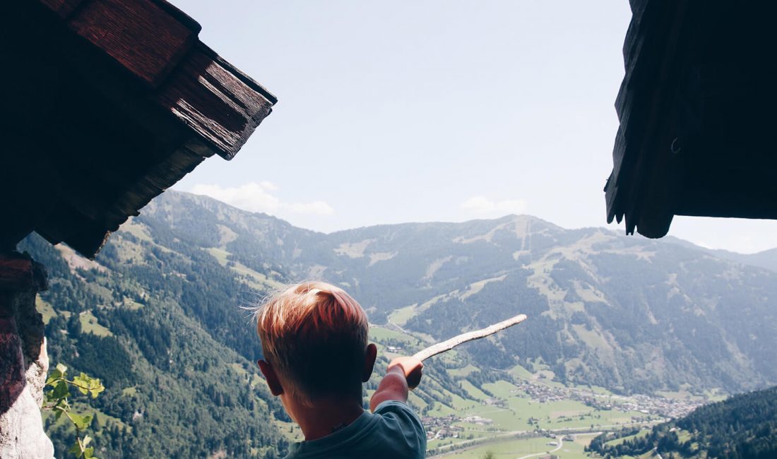 Brotbacken mit Ausblick in Gastein
