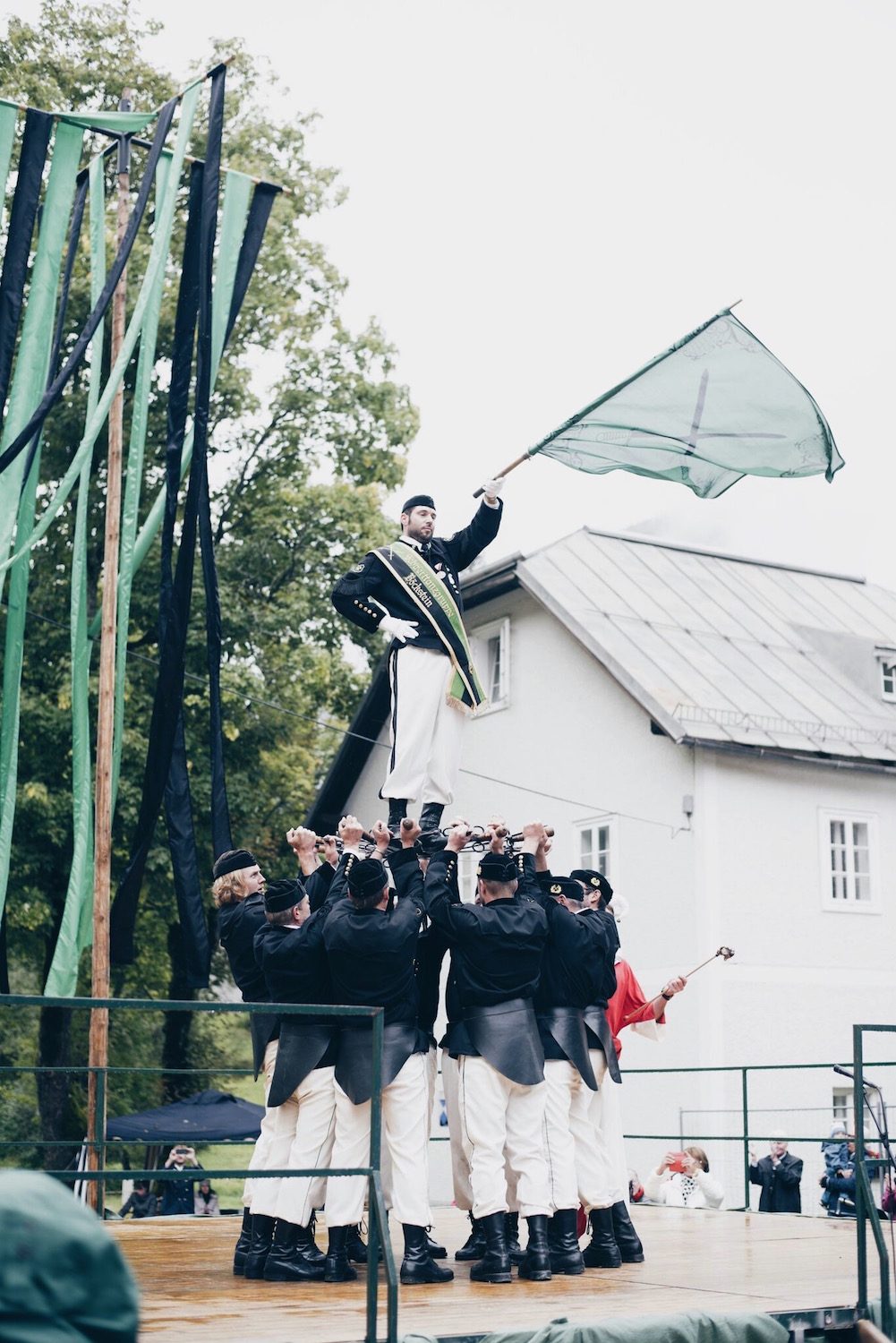 Tradition in Gastein beim Schwerttanz Böckstein