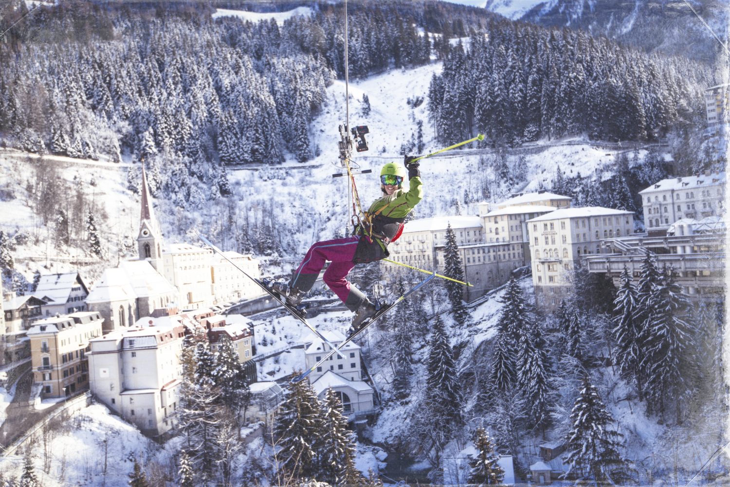 Skiurlaub in Gastein, Made My Day, Flying Waters über die Wasserfälle in Gastein