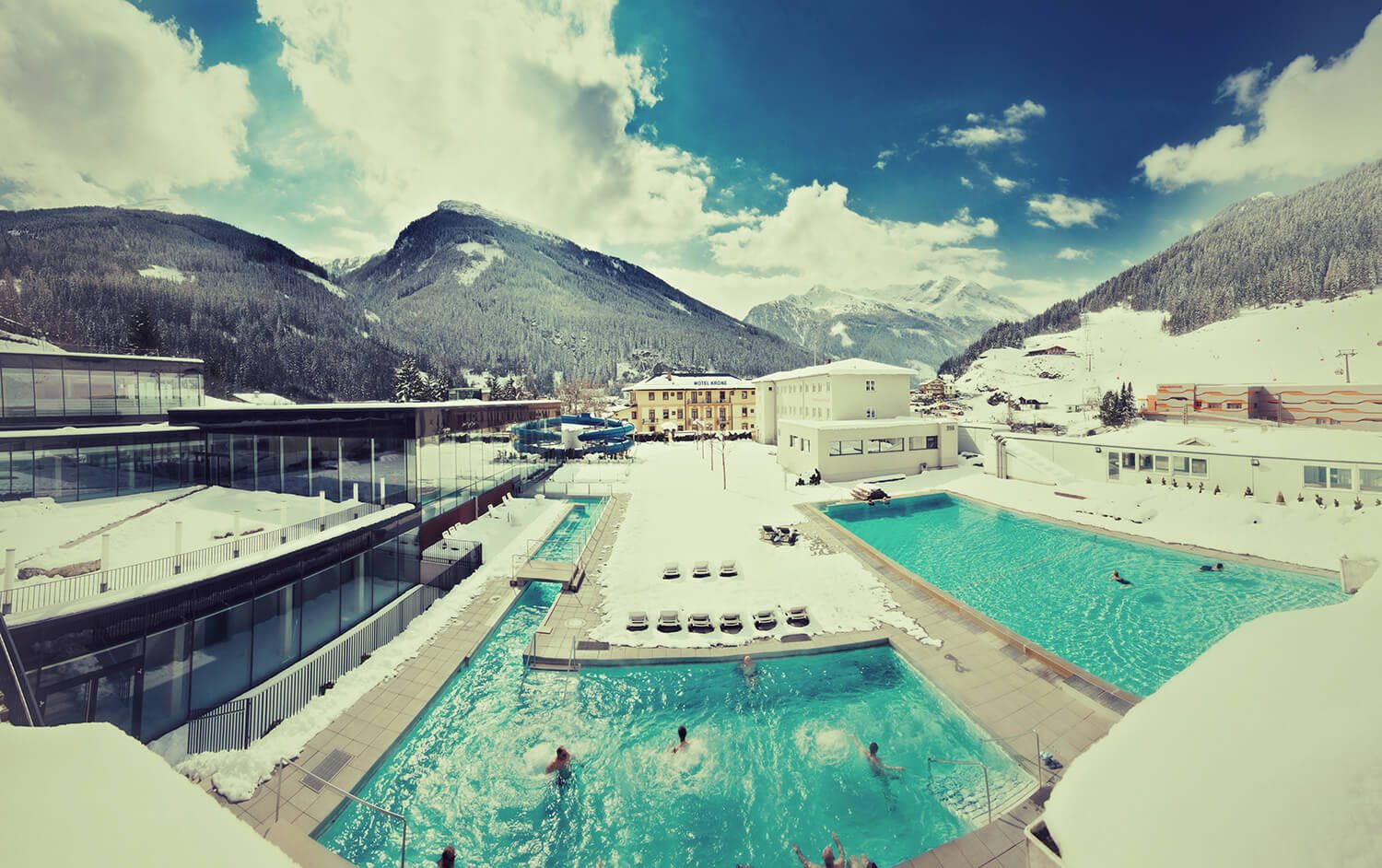 Felsentherme Außenbecken