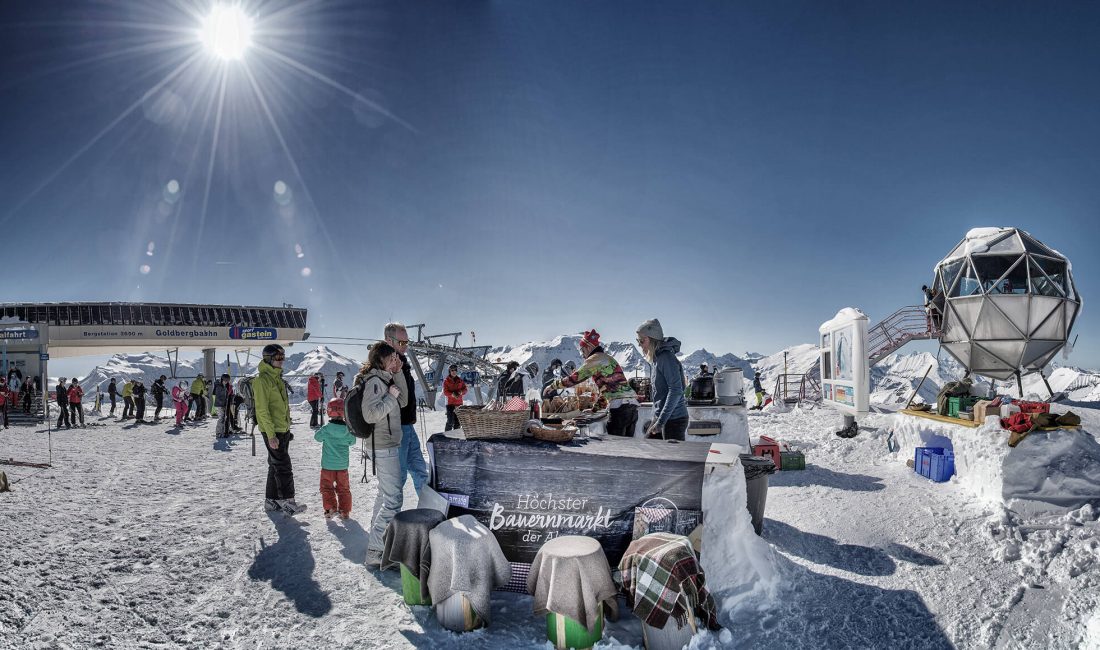 Höchster Bauernmarkt Sportgastein