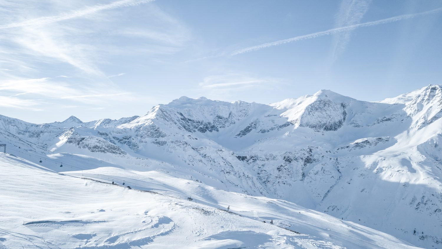 Die herrliche Bergwelt um Sportgastein.