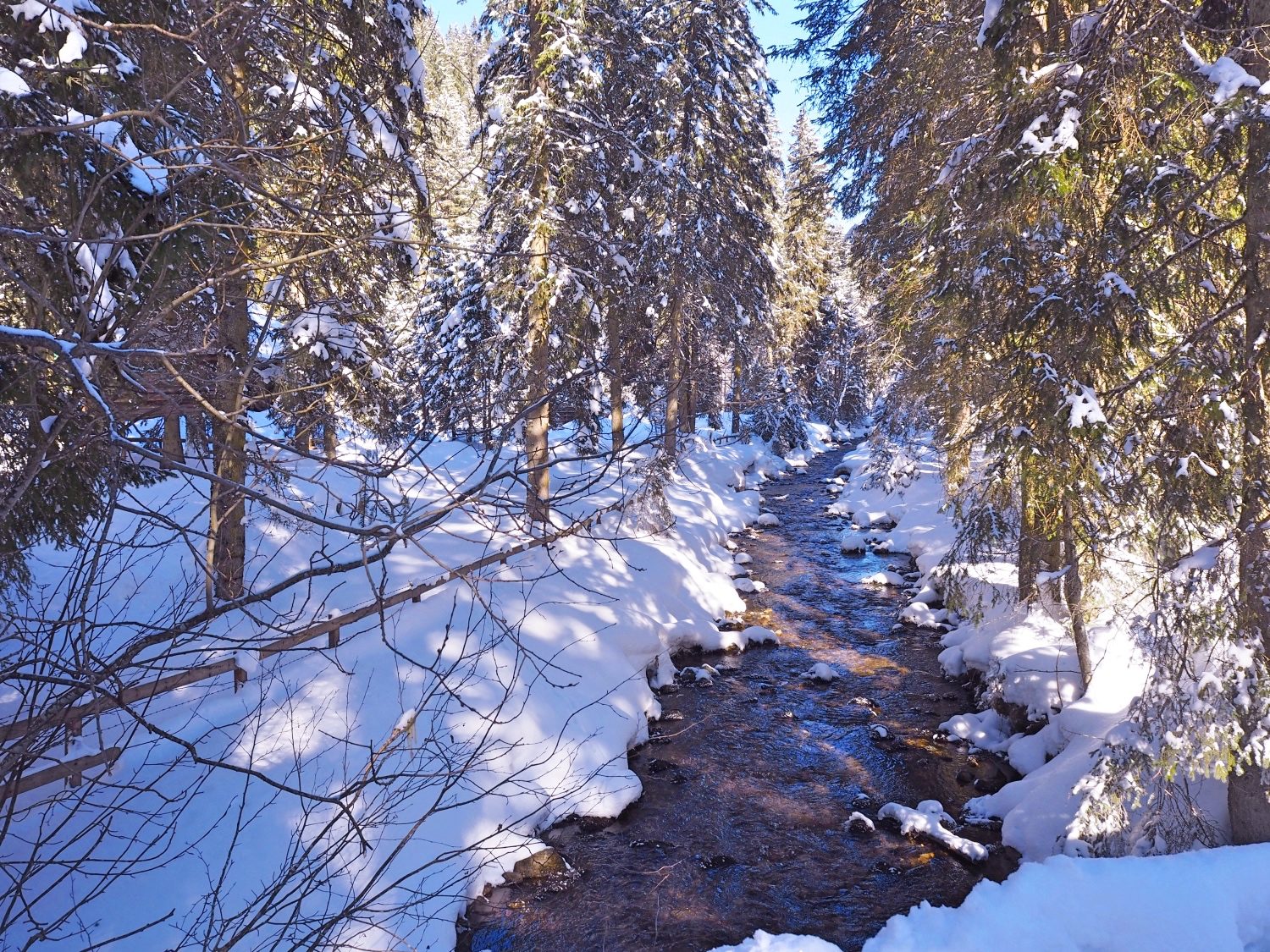 Angerbach in Gastein, verschneit,Foto: Kristina Erhard