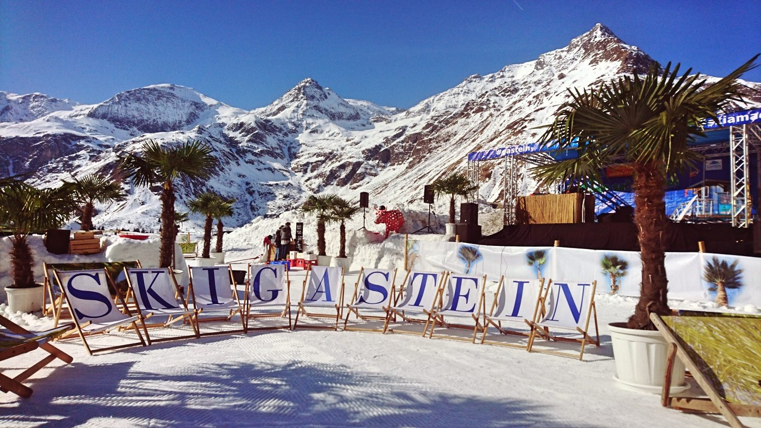 Palmen auf den Almen; Foto: Gasteiner Bergbahnen AG