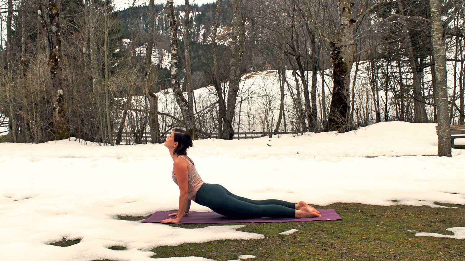 Yogaübungen im Frühling, Foto: Kristina Erhard