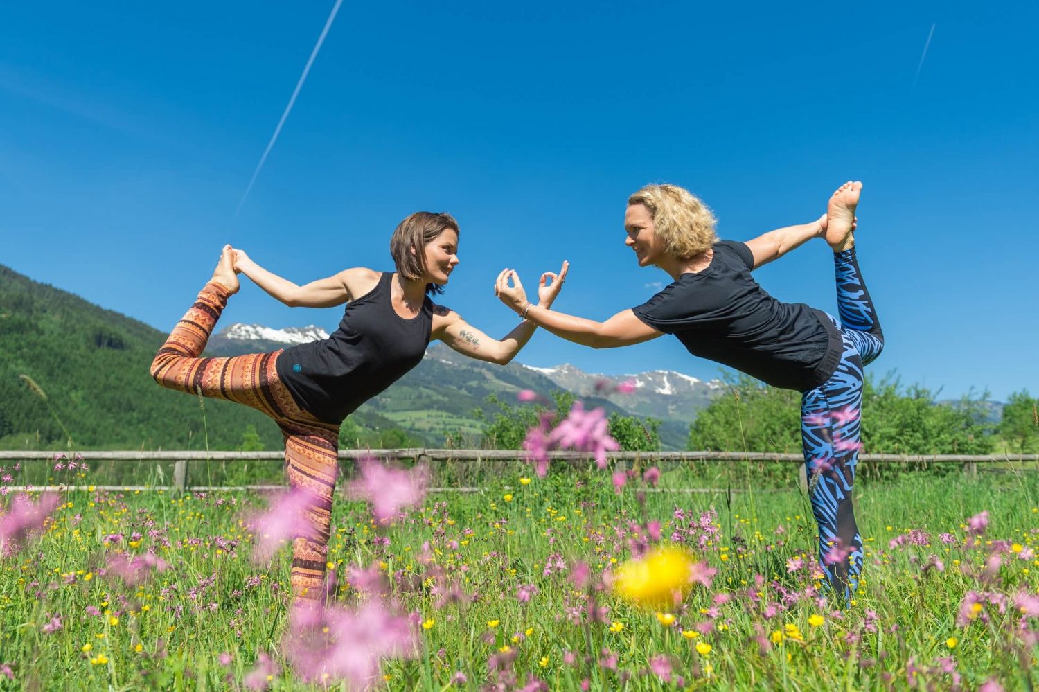 Yoga Damen in Blumenwiese in Gastein