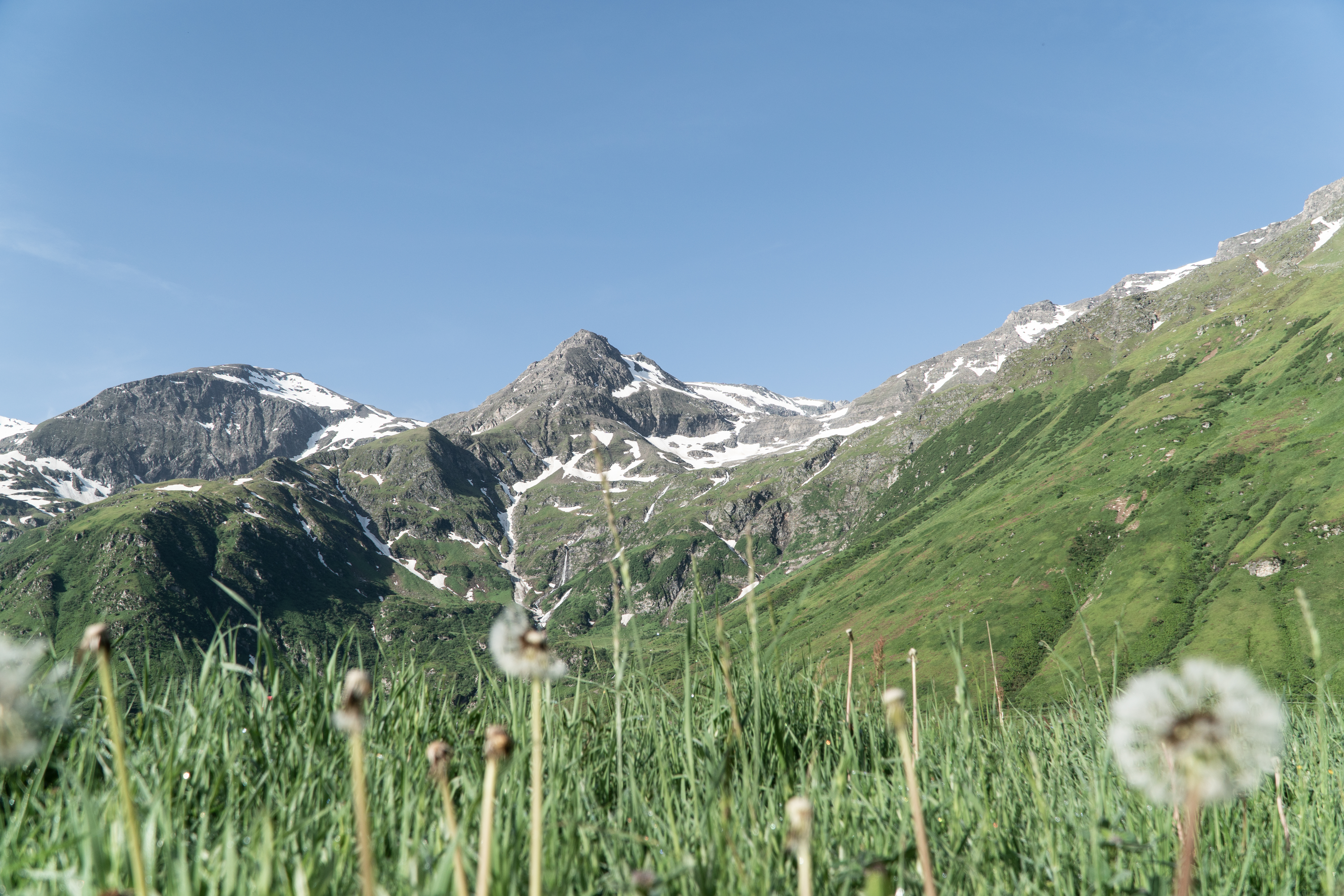 Bergwelt im Nassfed in Gastein