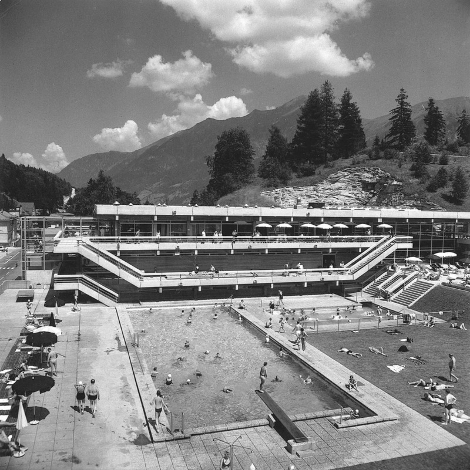 Felsentherme Bad Gastein 1968