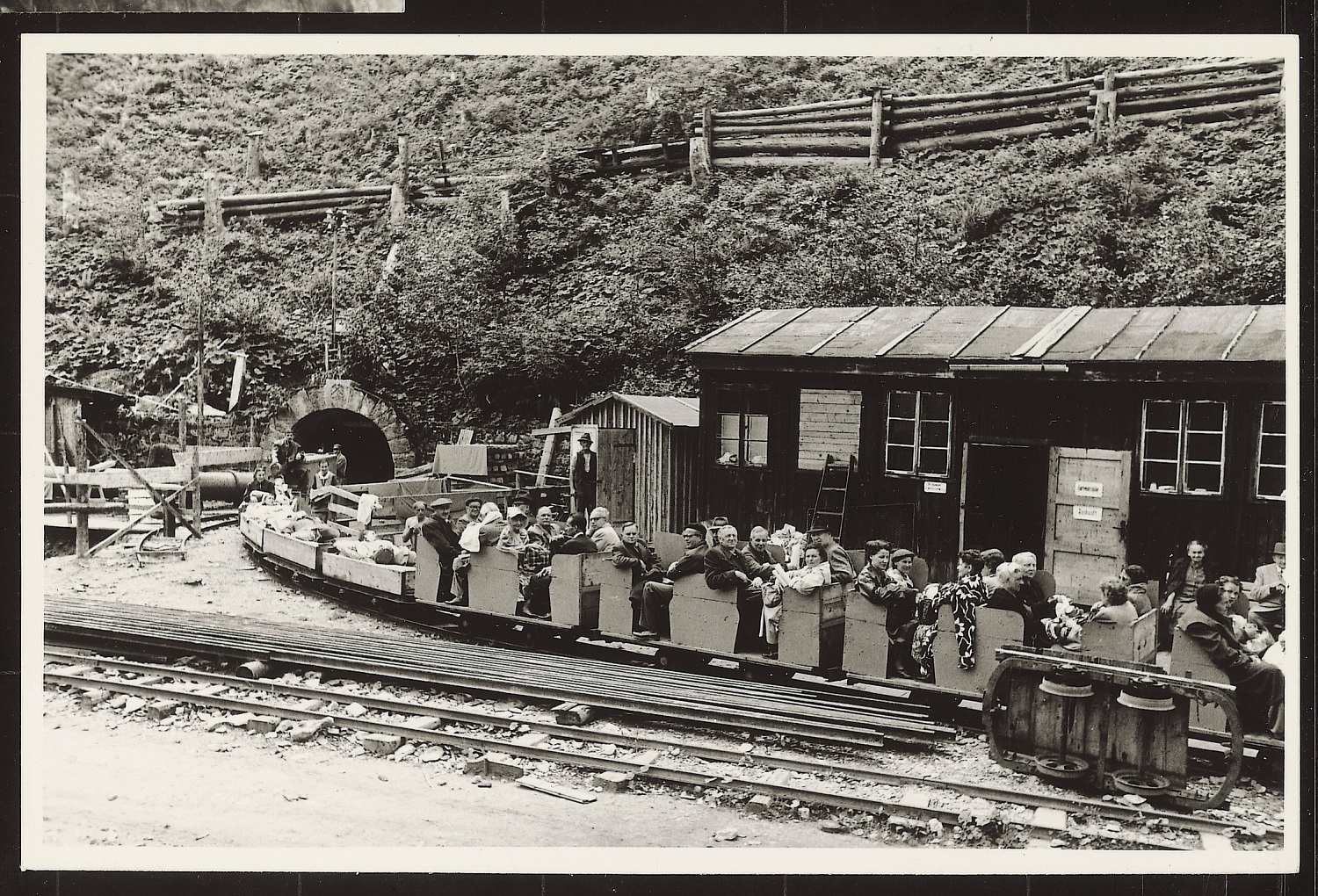 Historische Einfahrten im Jahr 1953