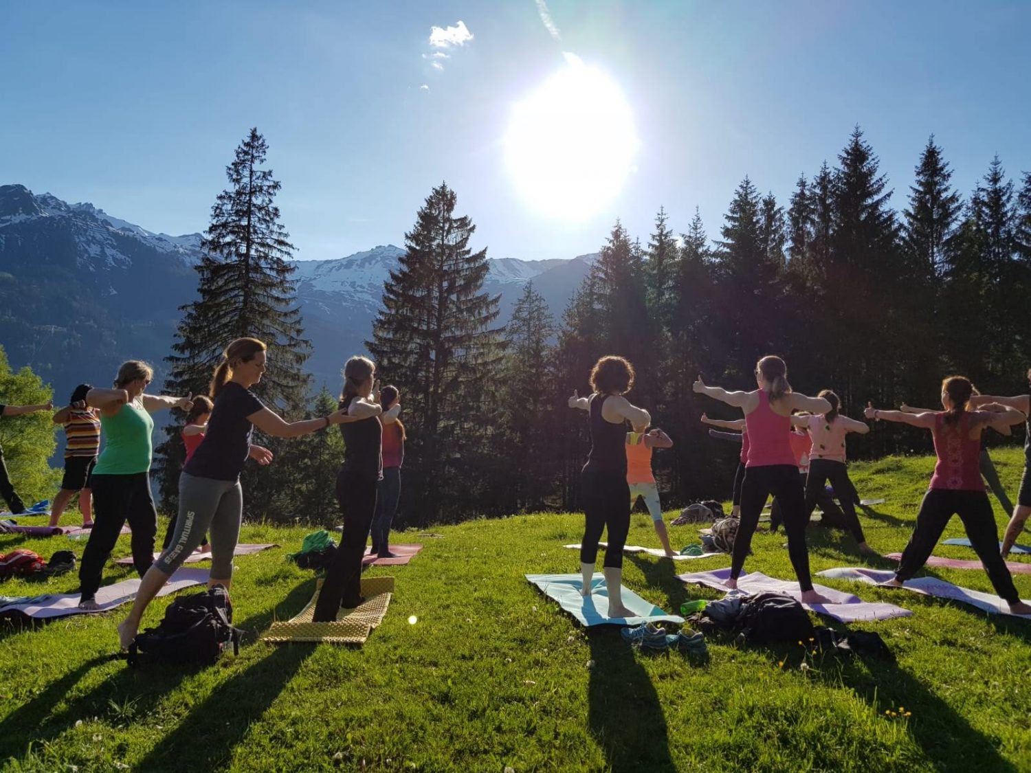 Yoga beim Annencafé