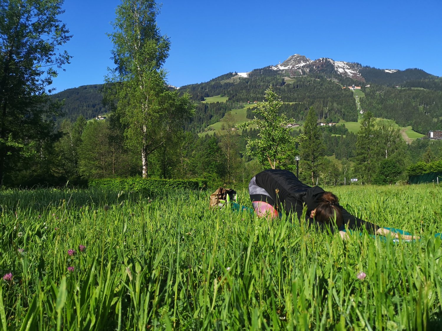 Yoga am Morgen