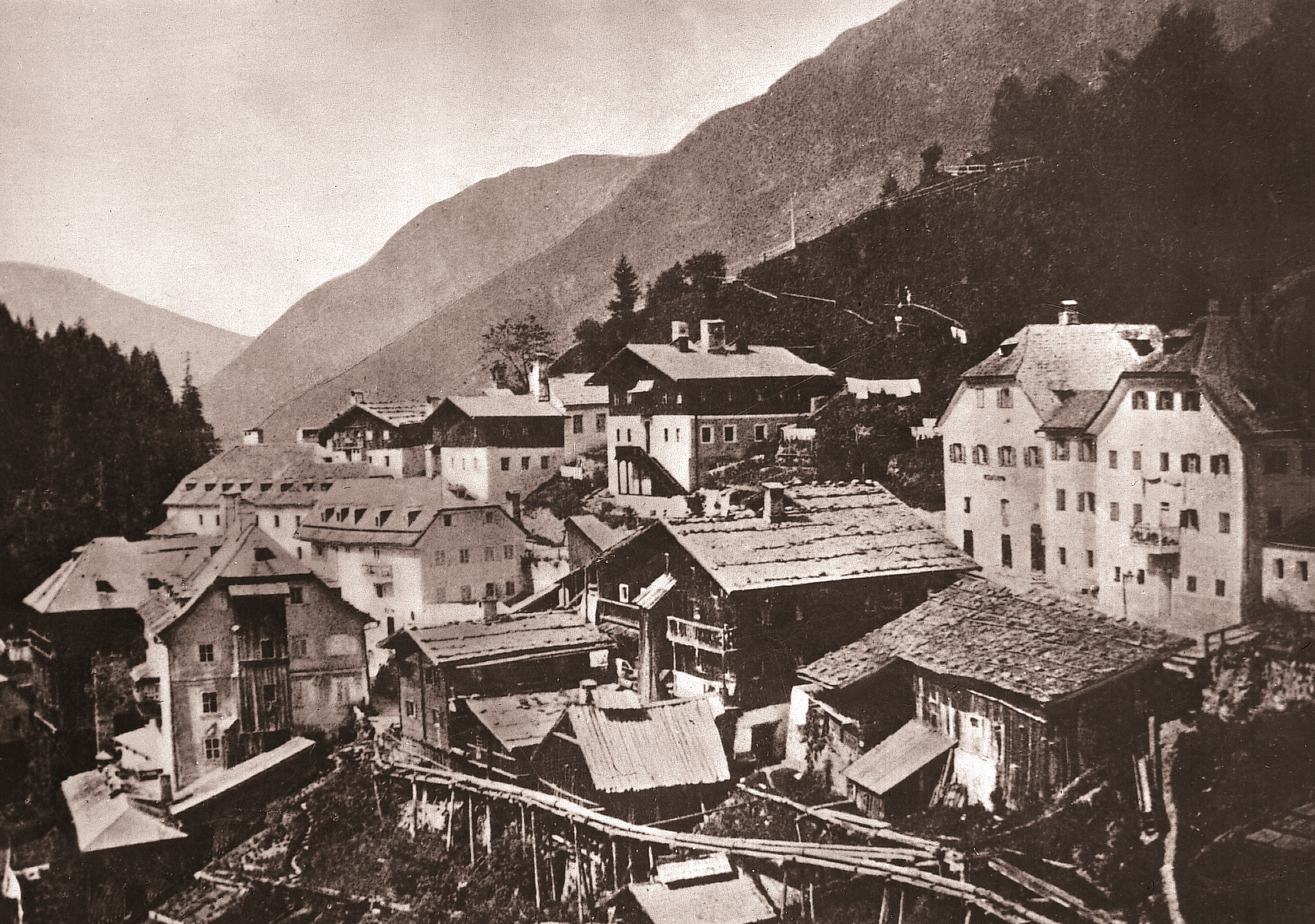 Thermalwasserleitungen in Bad Gastein