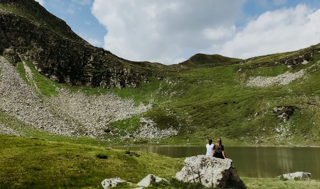 Rast am Oberen Bockhartsee