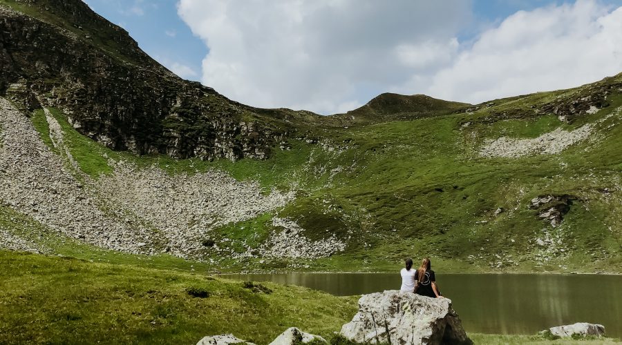 Rast am Oberen Bockhartsee