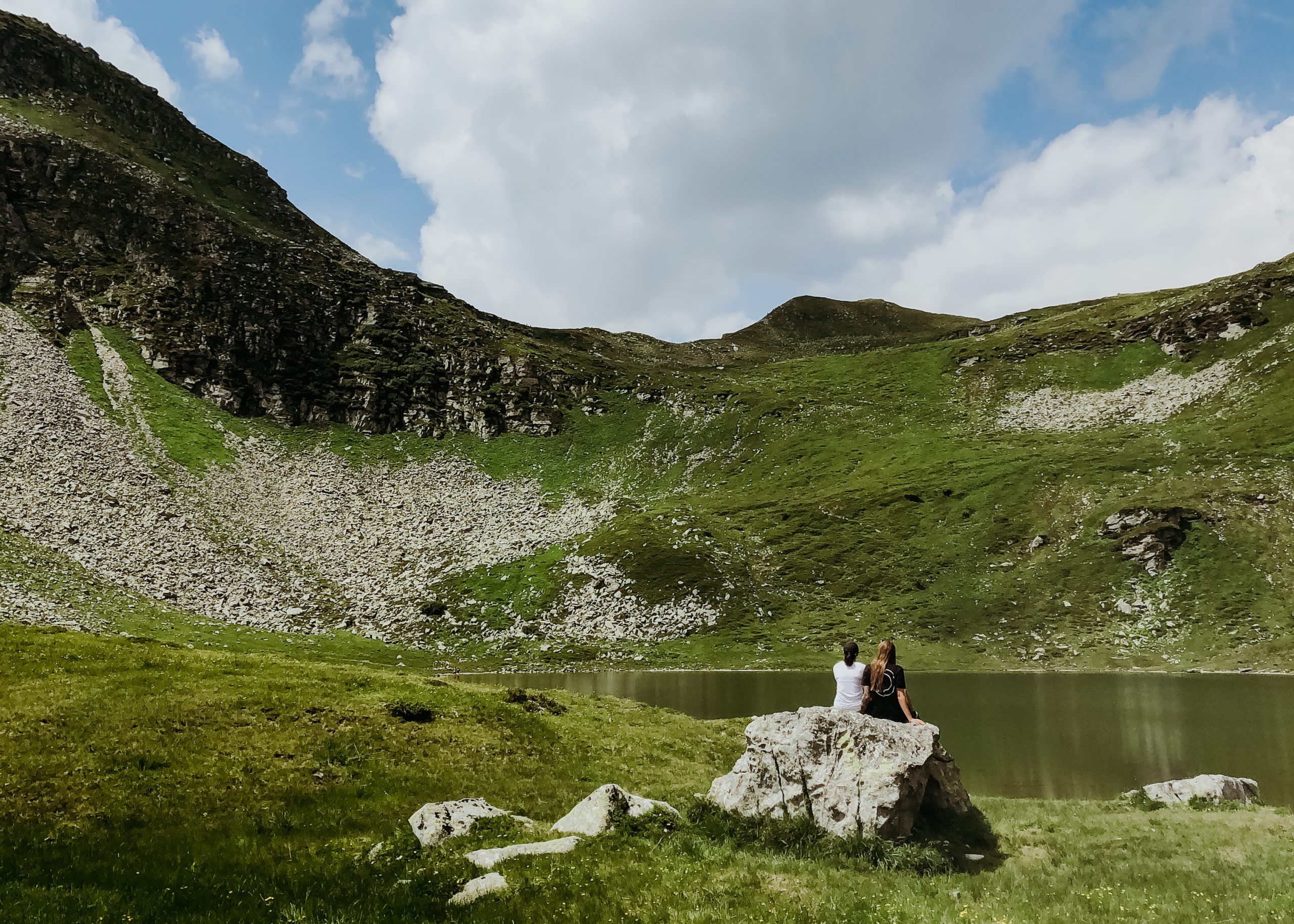 Rast am Oberen Bockhartsee