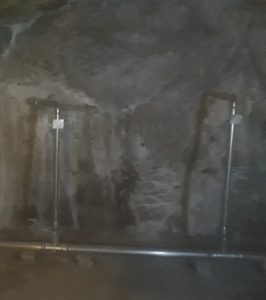 Quellaustritte in der Franz-Josef-Quelle