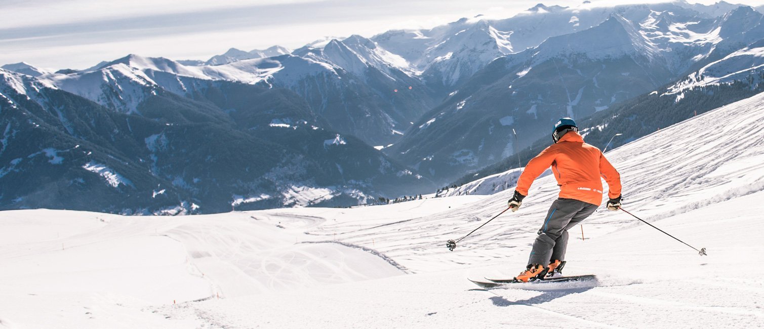 Skifahrer in Gastein