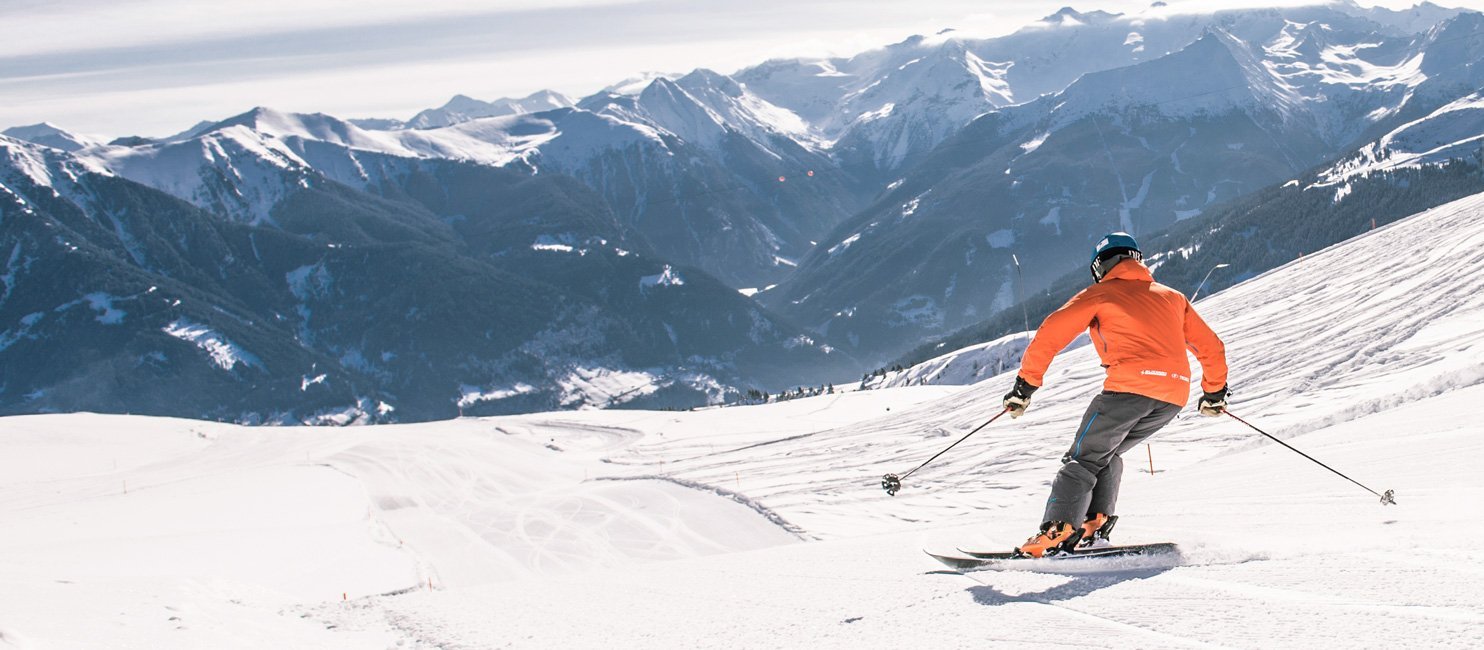 Skifahrer in Gastein