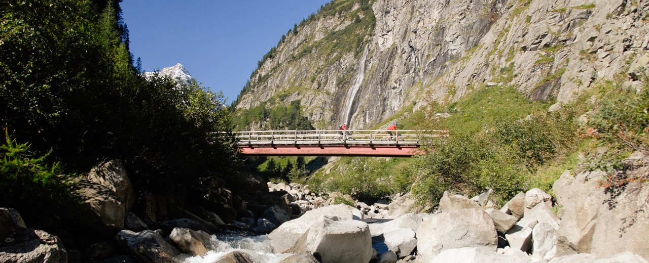 Radweg in den Gasteiner Bergen
