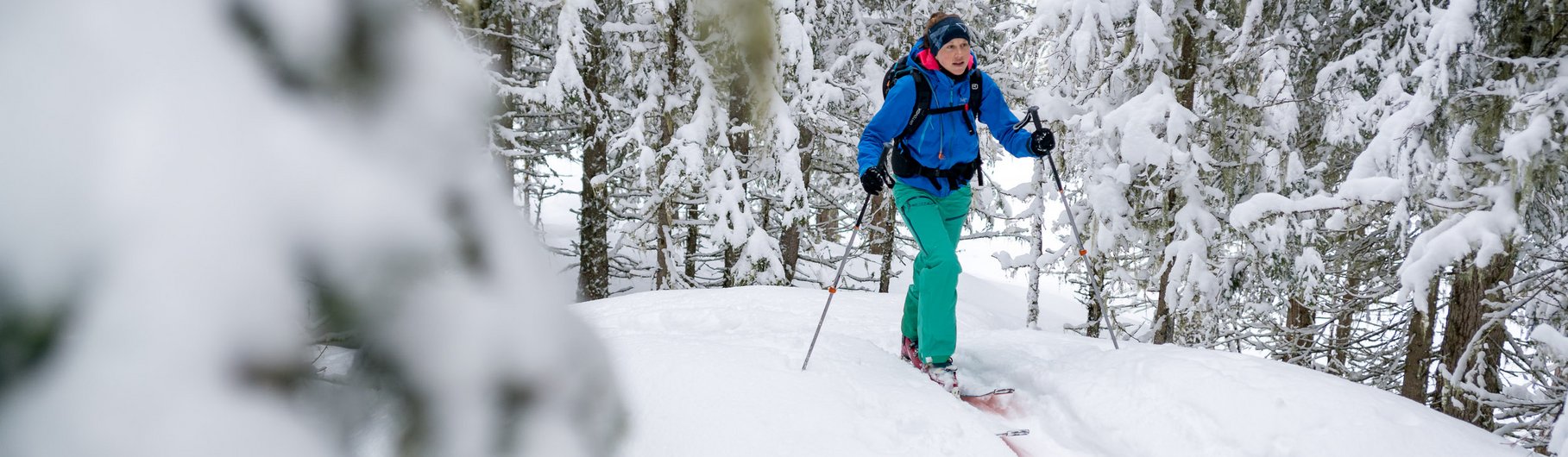Beim Skitourengehen In Gastein Salzburg Die Freiheit Spuren