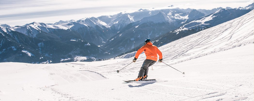 Skifahrer in Gastein