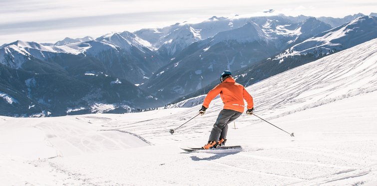 Skifahrer in Gastein