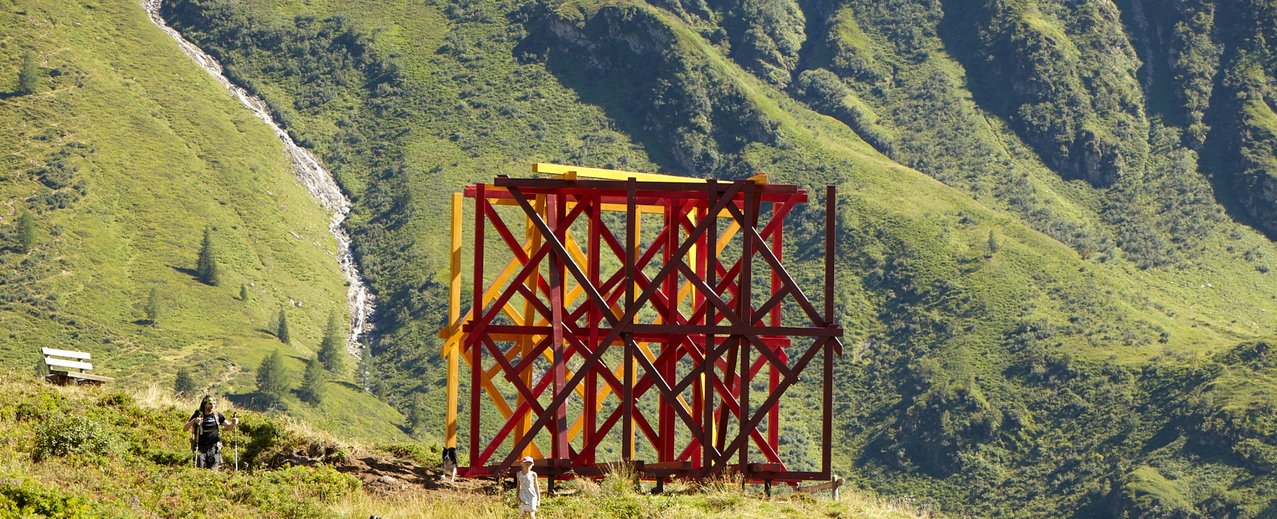 Sculpture by Olaf Holzapfel in Sportgastein