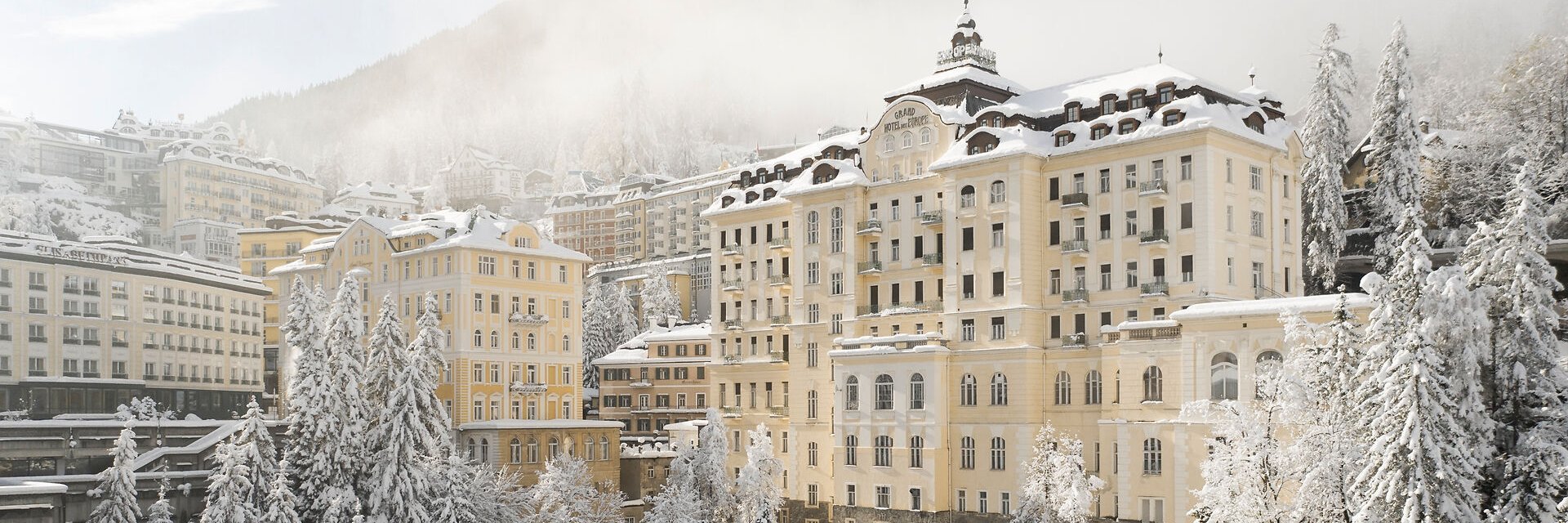Das Hotel Europe in Bad Gastein im Winter