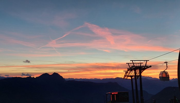 Abendrot am Fulseck