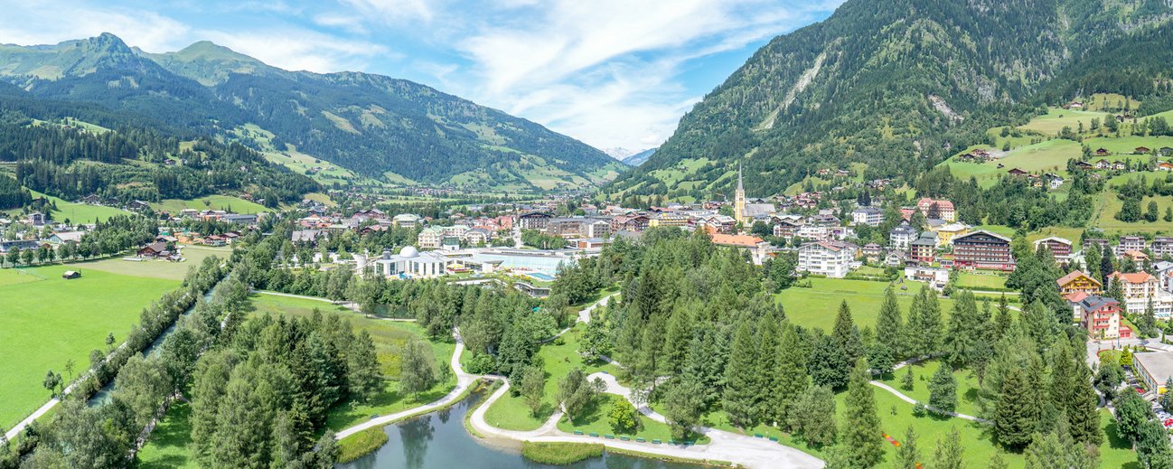 Panoramablick über Bad Hofgastein