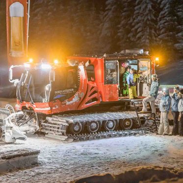 Pistenbullyfahrten beim Schneezauber in Dorfgastein am Fulseck