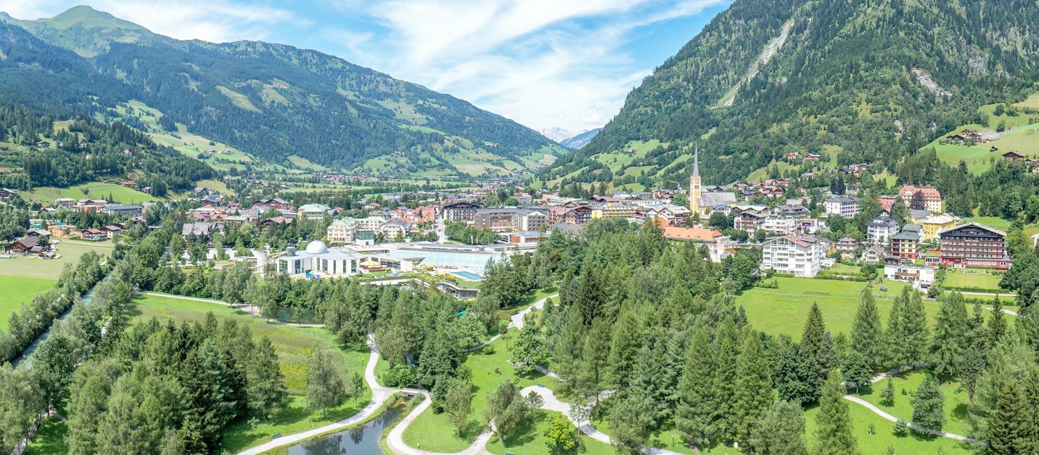 Panoramablick über Bad Hofgastein