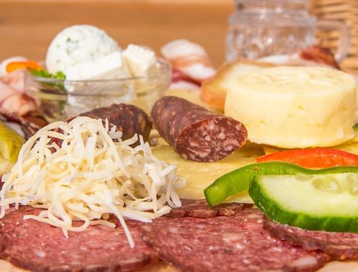 Prettljause aus den Restaurants in Gastein