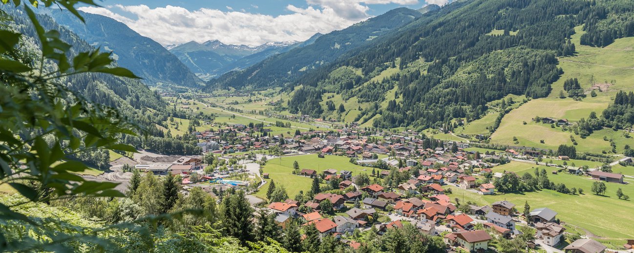 Panoramablick über Dorfgastein