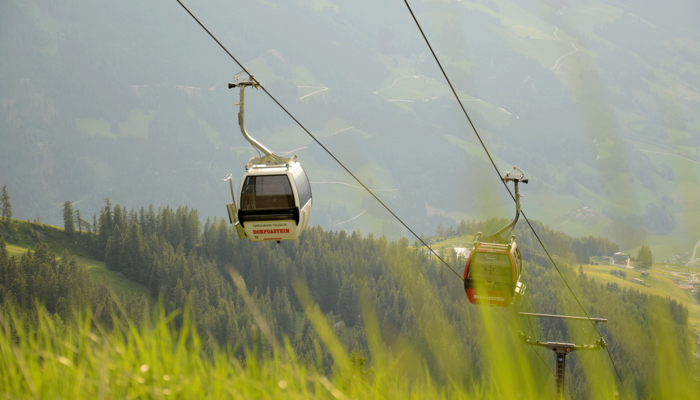 Gondeln der Gipfelbahn Fulseck