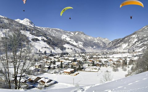 Paragleiten Winter