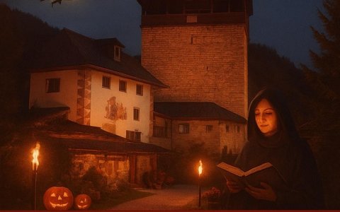 Halloween Burg Klammstein