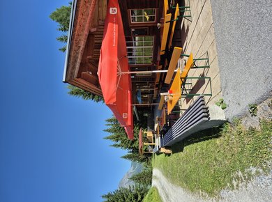 Reiterhütte Terasse