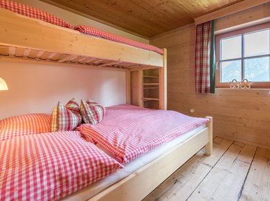Gigerach Hütte Gastein Almliesl Schlafzimmer 1