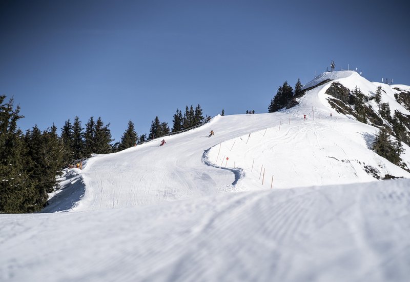 Early Morning Skiing Dorfgastein