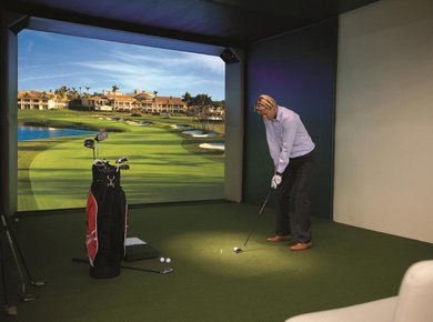 Golfsimulator_CESTA GRAND Aktivhotel &amp; Spa
