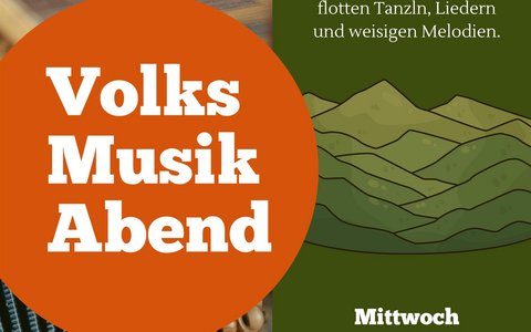 Plakat Volksmusikabend