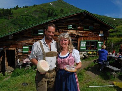 Präau Hochalm Familie Rieser Almleut