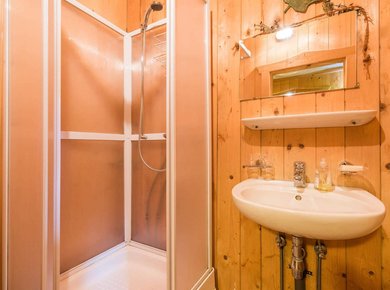 Biberheimalm Dusche